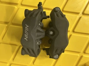 2007-2012 KAWASAKI NINJA ZX6R OEM RIGHT LEFT FRONT BRAKE CALIPER SET PAIR NISSIN - Picture 1 of 3