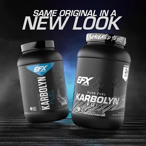 EFX Sports KARBOLYN FUEL 4LB High Performance Carbohydrate Glycogen Loading - Picture 1 of 28