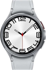 Samsung Galaxy Watch6 Classic 47mm GPS Bluetooth Argent - Très bon état - Photo 1 sur 8