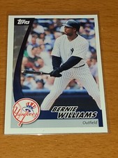 YANKEES BERNIE WILLIAMS 2002 TOPPS POST CEREAL #3 OF 30