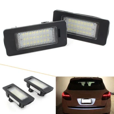 18 LED Bulb Number License Plate Lamps Lights Fit Porsche Panamera 2010-2013 - Image 1 of 4