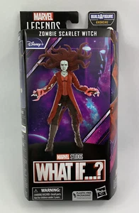 Marvel Legends What If? ZombieScarlet Witch Khonshu BAF 6" Fig New Sealed Box - Picture 1 of 2