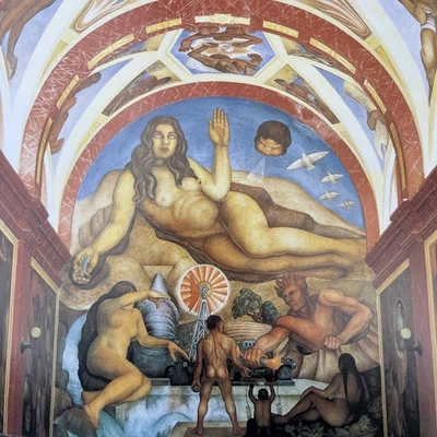 DIEGO RIVERA 1927 “Canción a la tierra y a los que la tilan y la liberan” Foto 1 de 3