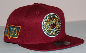 Mitchell & Ness VANCOUVER GRIZZLIES Dynasty Fitted Hat Cap Northern Lights *V1 - Picture 1 of 8