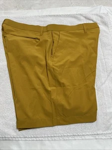 FABLETICS Shorts Mens XL “The Only Short” NWT Mustard Yellow - Picture 1 of 9