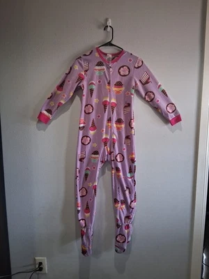 Пижама CircoFull Body с принтом десерт спальное место на молнии с ножками цельный размер M - Изображение 1 из 4