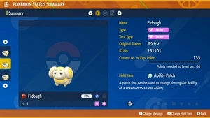 ✨Pokémon Center Birthday Fidough EVENT 6IV✨Scarlet Violet HOME (💯Legal) - Picture 1 of 9