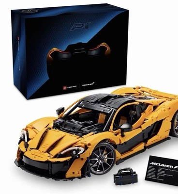 LEGO McLaren P1 Hyper modelo coleccionable, motor de pistón V8 caja de cambios de 7 velocidades, 42172 Foto 1 de 4