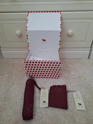 Radley Umbrella & Tote Bag with Gift Box Brand New