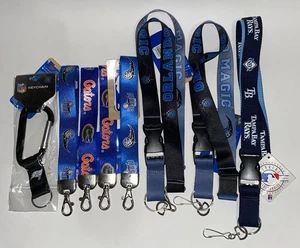 Lot of 8 Sports Lanyards & Wristlets NBA Orlando Magic & More New With Tags - Picture 1 of 3