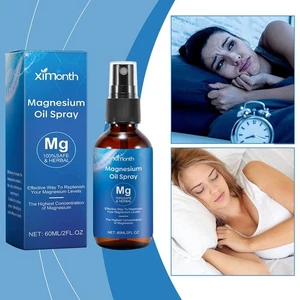 60ml Pure Magnesium Oil Spray - 100% Pure & Natural Magnesium Oil Spray H2025 - Picture 1 of 16