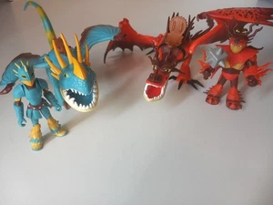 How To Train Your Dragon Figures  Stormfly Astrid Hookfang Snotlout - Picture 1 of 7