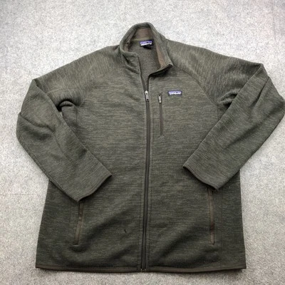 Свитер мужской Patagonia XL зеленый на молнии улучшенный свитер флисовая куртка на открытом воздухе - Изображение 1 из 4