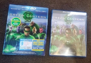Green Lantern - 2011 U.S. Blu-ray 3D / Blu-ray / DVD - new, wear to sleeve - Picture 1 of 2