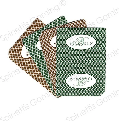 Bellagio Casino Las Vegas Used Playing Card Deck Single Deck - Image 1 of 2