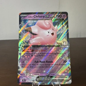 Lillie's Clefairy ex 056/159 Sv09: Journey Together Holo - Picture 1 of 2
