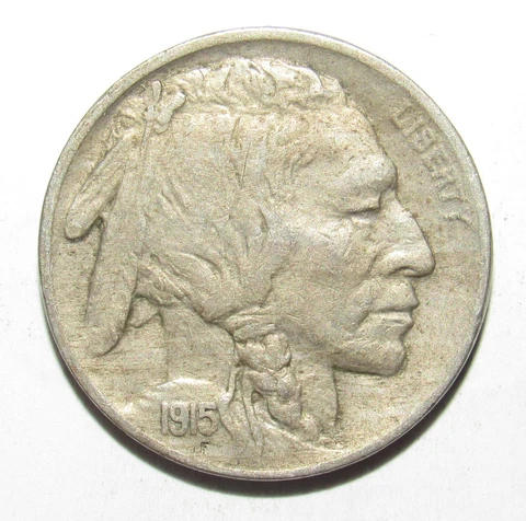 1915 Buffalo Nickel XF Cover