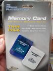 Pelican 15 Block Memory Card (2) For Sony Playstation Psone Ps1