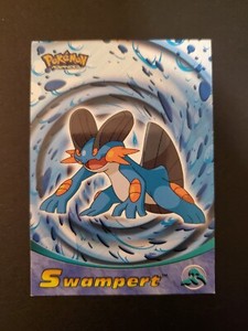 2003 Topps Pokemon Advanced - Swampert #80 LP Red Logo