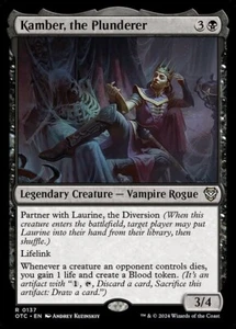*MtG: 4x KAMBER, THE PLUNDERER - Commander: Outlaws of Thunder Junction Rare* - Bild 1 von 1