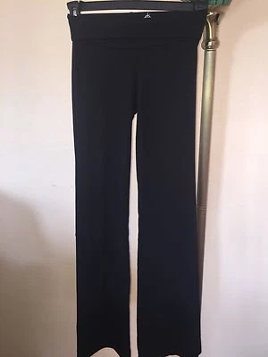 Women's prAna Wide Leg Yoga Pants 89% Recycled Polyester Bottom Slits Sz XS - Image 1 of 4