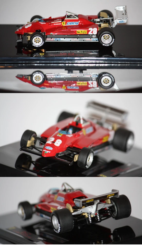Hotwheels Elite F1 Ferrari 126 C2 M. Andretti 1982 1/43 T6939 - Photo 1/1