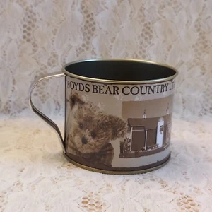 Boyds Bearcountry taza de hojalata recuerdo de Boyds Teddy Bear Store ENVÍO GRATUITO - Imagen 1 de 9