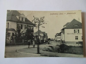 seltene AK Senftenberg  Albertstraße 1920 - Bild 1 von 2