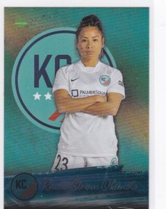 Raisa Strom-Okimoto 2021 Parkside NWSL Soccer Foil Base Parallel #84
