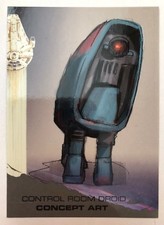2018 Topps Solo Star Wars Story #93 Control Room Droid Concept Art BLACK