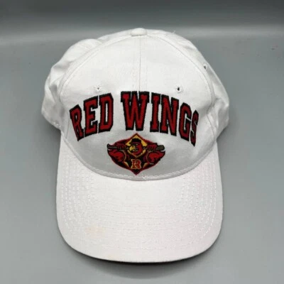 Vintage Rochester Red Wings Hat Men White Zephyr MiLB Snap Back Cap - Image 1 of 4