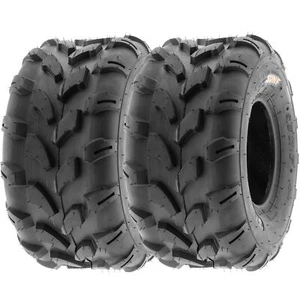 SunF 20x10-8 ATV UTV Muddy Sandy Tire  20x10x8 Mud Sand  6 PR A003 - Pair of 2 - Picture 1 of 12