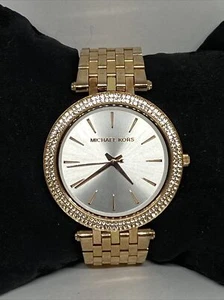 Michael Kors MK3402 Women Stainless Steel Analog Silver Dial Quartz Watch WO707 - Picture 1 of 12