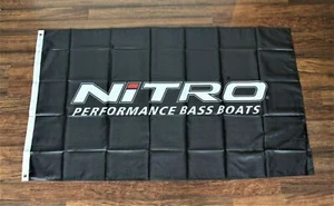 Nitro Performance Banner Flag Bass Boat Fishing Bait Shop Marina Store - Picture 1 of 4
