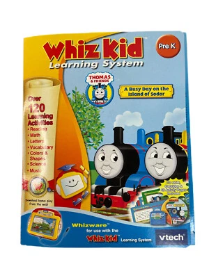 Whiz Kid Whizware Thomas & Friends for Use with Vtech Learning System Complete  - Image 1 of 3