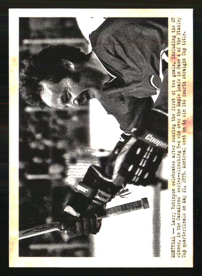 Larry Robinson 2011-12 Parkhurst Champions #118 HOCKEY Card - Image 1 of 2