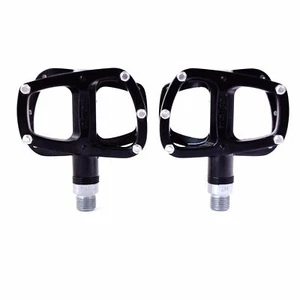 Wellgo R146R 9/16" Alu Cliples Road Bike Bicycle PedalSealed Bearing Pedal Black - Picture 1 of 1