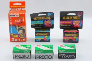 Agfa Photo 100 Fujifilm Presto 100 Western Family 35mm Film From Japan # 1298 - Picture 1 of 8