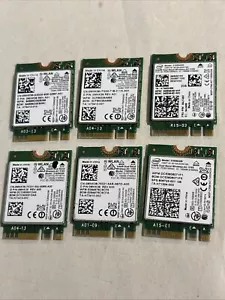 Lot (6) Intel AC 3165 WiFi Bluetooth 4.2 802.11ac M.2 @CPUT - Picture 1 of 1