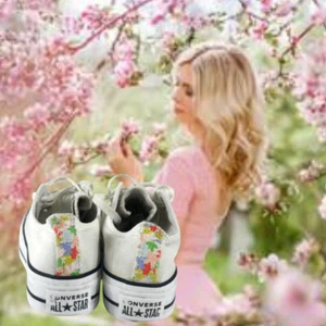 Converse All-Stars Madison Garden Party Women's Sz 6 - Picture 1 of 7