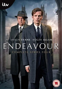 ENDEAVOUR COMPLETE SERIES 4 DVD 4th Fourth Forth Season Four Endevour endevor UK - Imagen 1 de 2