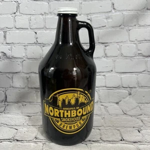 North Lund Smokehouse Brewpub Growler Beer Jug Bottle 64 oz Minneapolis, MN - Picture 1 of 4