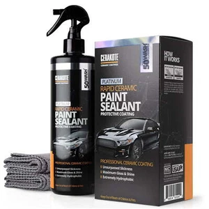 Platinum Rapid Ceramic Paint Sealant Spray, Ceramic Coating for Cars - 12 fl oz - Picture 1 of 10