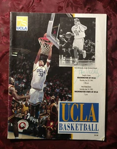 UCLA Bruins College Basketball Game Program Washington Huskies January 12 1995 - Picture 1 of 1