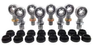 CHROMOLY 4 LINK KIT 3/4 HEIM JOINT WITH 3/4 ALUM CONE SPACERS HEIMS - Picture 1 of 6