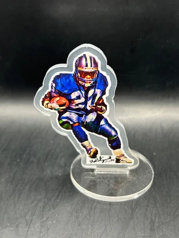 Detroit Lions Barry Sanders figure-JUMBO 3 inch-Retro Collectible-HOF 2004 Cover