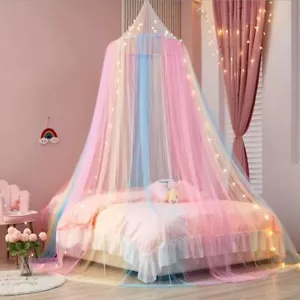 Dome Mosquito Net Netting Canopy Princess Style Bed Canopy Bed Room Decor - Picture 1 of 8