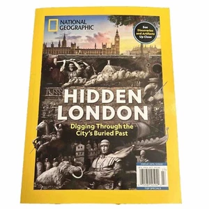 London Hidden Buried Treasure History National Geographic Magazine 2022 NEW City - Picture 1 of 3