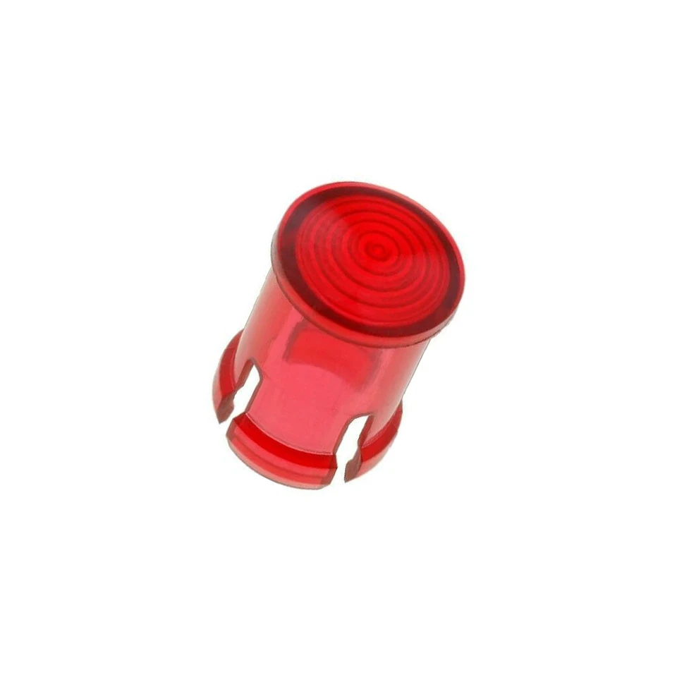 2X 8668 Linse für LED rund rot niedrig 5mm KEYSTONE - Bild 1 von 1
