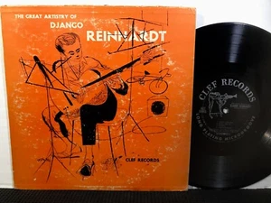 The Great Artistry Of DJANGO REINHARDT 10” LP CLEF RECORDS MONO DG 1953 Jazz DSM - Bild 1 von 2